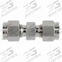 BRENNAN INDUSTRIES Compression Fitting Straight: 5/8 in OD x 3/8 in OD Fitting Size, Stainless Steel (MPN NS2403-10-06-SS). Key specifications — Series: NS2403; Brand: BRENNAN INDUSTRIES.