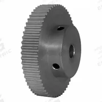 DAYTON Timing Pulley: Modified Curvilinear, Fixed, For GT Timing Belt Section, For 6 mm Belt Wd (MPN 60-3P06-6A4). Key specifications — Brand: DAYTON; Finish: Clear Anodized; For Belt Series: Powerhouse®.