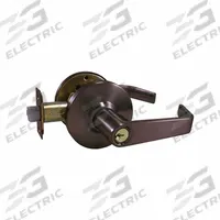 DESIGN HARDWARE Door Lever Lockset: Storeroom Lever Locksets, Bronze, ADA Compliant (MPN DH-J-86-F-10B). Key specifications — Ligature Resistance: Not Ligature-Resistant; Brand: DESIGN HARDWARE; Lockset Function ANSI Code: F86; Visual Indicator Message: No Message; Lockset Style: Rose; ADA Compliant: Yes; Finish: Dark Oxidized Satin Bronze, Oil Rubbed.