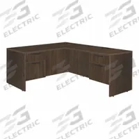 REGENCY Desk: Particle Board, Walnut, 2 Pedestals, 4 Drawers, 66 in Overall Wd, 29 in Overall Ht (MPN LLD663047NW). Key specifications — Desktop Material: Particle Board; Includes Modesty Panel: Yes; Pedestal Location: Double Pedestal; Kit Product Type: Double Pedestal Desk; Desktop Color: Walnut; Brand: REGENCY; Frame Color: Neo Walnut; Frame Material: Particle Board.