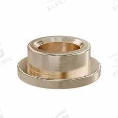 Flanged Sleeve Bearing: Bronze, SAE 841, 1/4 in Bore, 3/8 in OD, 3/16 in Lg, -35°F to 300°F, 10 PK (MPN FF312-03B). Key specifications — System of Measurement: Inch; Material Grade: SAE 841; Flange Type: Flanged; Brand: OILITE.