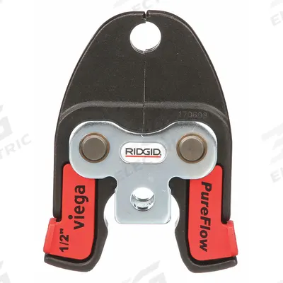 RIDGID Press Jaw: 1/2 in Pipe, PEX, For Viega Pureflow - Jaws for Compact Press Tools
