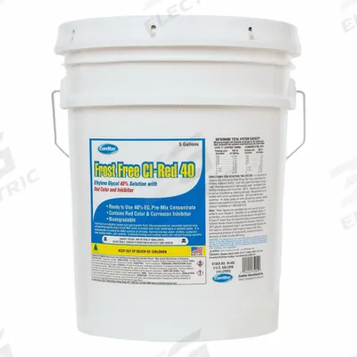 COMSTAR Frost Free CI-Red 40: Frost Free CI-40, Not Food Safe, 40% Concentration - Ethylene Glycol