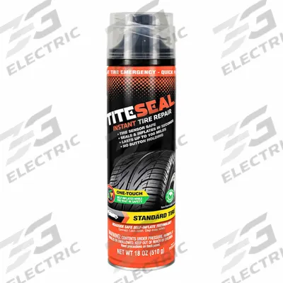 TITESEAL Instant Tire Repair: Titeseal, Aerosol, Aerosol Spray Can, 18 oz Container Size - Tire Sealants