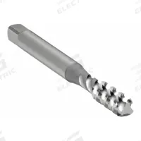 OSG Spiral Flute Tap: #10-32 UNF, 2B, 3 Flute, Bottoming Chamfer, High Speed Steel (MPN 2985500)