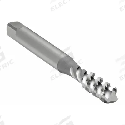 OSG Spiral Flute Tap: #10-32 UNF, 2B, 3 Flute, Bottoming Chamfer - General Purpose Spiral-Flute Taps