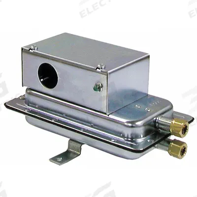 Robertshaw Air Pressure Switch: Adj, Auto Reset, 0.05 in wc to 12 in wc, Conduit Box - Adjustable Set-Point Air Pressure Switches