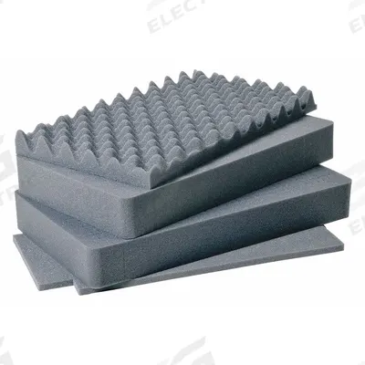 PELICAN Pick N Pluck Foam for 1510: 23 in x 14 in, 9 in Foam Thick - Cubed Pick & Pull Foam Inserts
