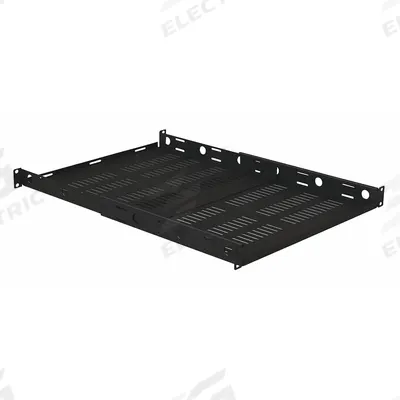 VIDEO MOUNT PRODUCTS Rack Shelf: 1 u, Vented Shelf, 21 1/2 in Overall Dp - Rack-Mounted Equipment Shelves