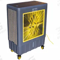 HESSAIRE Portable Evaporative Cooler: 3,000 sq ft, 115V AC, 59 in x 26 in x 46 in (MPN M350). Key specifications — attr1152013: 4; attr1151993: HESSAIRE.