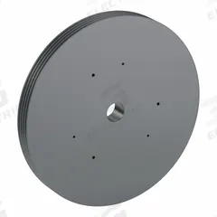 APPROVED VENDOR V-Belt Pulley: 5V3750, 4 Groove, 37.5 in OD, Bushed Bore, F, For 5V/5VX Belt Section (MPN 45V3750F). Key specifications — Pulley Industry Number: 5V3750; Pitch Diameter: 37.5 in (5V); For Belt Section (broad, with similar types): 5V or 5VX.