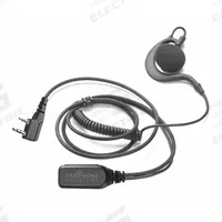 EARPHONE CONNECTION Earpiece: Fits Kenwood, Ear Hook, Push To Talk, Black, 1 Wires, Shirt/Lapel Mic (MPN EP201). Key specifications — Connector Type: Two Pin; Compatible Radio Series: TK-3400; Push To Talk: Yes; Manufacturer Part Number: EP201; Brand: EARPHONE CONNECTION.