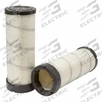 FLEETGUARD Automotive Air Filter: Round-Oval, Engine, Radial Seal, 5 15/16 in Outside Dia, Cellulose (MPN AF25130M). Key specifications — Brand: FLEETGUARD; Compatible Vehicle Make: Komatsu; Baldwin Interchange: RS3507; FleetGuard Interchange: AF25130M.