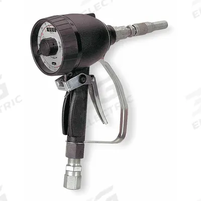 LINCOLN Drum Pump Nozzle: Manual, 4 gpm Max. Flow Rate, Steel, 1/2 in NPTF - Analog Metered Manual Dispense Guns