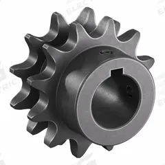 TRITAN Roller Chain Sprocket: 50-2, For 5/8 in Chain Pitch, 1 in Bore Dia, 12 Teeth, Steel (MPN D50BS12H X 1). Key specifications — attr85386: TRITAN.