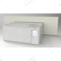 PORTA-FAB Modular In-Plant Office: 20 ft x 16 ft x 8 ft, 3 Walls, Vinyl-Covered Drywall, Gray (MPN GV1620G-3). Key specifications — Brand: PORTA-FAB; Sound Transmission Coefficient: STC 31; Frame Material: Steel.