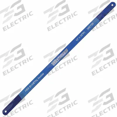 WESTWARD Hacksaw Blade: 12 in Blade Lg, Bi-Metal, 32, 1/2 in Blade Wd - General Purpose Hacksaw Blades