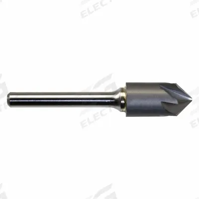 CLEVELAND Countersink: 90°, 6 Flute, 3/4 in Body Dia - Smooth-Finish Six-Flute Countersinks
