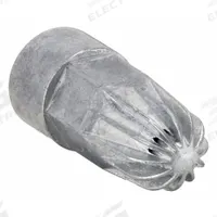 EXAIR Air Gun Nozzle: For 1210/1909/1910, Aluminum/Zinc, 1 3/4 in Extension Lg, 74 dB Sound Level (MPN 1100). Key specifications — attr66384: Wide; attr66393: Zinc; attr66401: Yes.