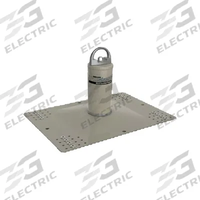 MILLER BY PIP Roof Anchor: 310 lb Capacity, Flat Roofs, Fixed D-Ring, Aluminum/Stainless Steel - Permanent-Installation Anchors for Metal Sheathing Roofs