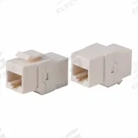 MONOPRICE Inline Coupler: Inline Coupler RJ45, 6A Cable Category, Std, Each Pack Size, 1 (MPN 15696). Key specifications — Brand: MONOPRICE; Color: White; Compatible Cable Shape: Round; _Pack Size: Each.