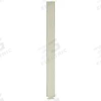 ASI GLOBAL Partition Column: Steel, Powder-Coated, Almond, 70 in Ht, 7 in Wd, 1 1/4 in Thick (MPN 40-M1370794-03). Key specifications — Inner Core Type: Cellular Honeycomb; Brand: ASI GLOBAL PARTITIONS; Color: Almond; Finish/Texture: Powder-Coated.