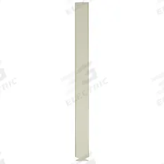 ASI GLOBAL Partition Column: Steel, Powder-Coated, Almond, 70 in Ht, 7 in Wd, 1 1/4 in Thick (MPN 40-M1370794-03). Key specifications — Inner Core Type: Cellular Honeycomb; Brand: ASI GLOBAL PARTITIONS; Color: Almond; Finish/Texture: Powder-Coated.