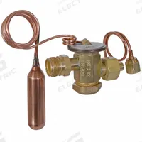 PARKER Thermostatic Expansion Valve: HX, For R-22 Refrigerant Type, Field Adj, Female Chatleff (MPN HXCAE-5-VX CHATX1 30" PRKR KT). Key specifications — Brand: PARKER; For Refrigerant Type: R-22; Superheat Adjustment: Field Adjustable; Manufacturer Part Number: HXCAE-5-VX CHATX1 30" PRKR KT.