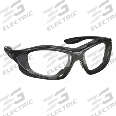 UVEX BY PIP Reader Safety Glasses: Clear Lens Color, Wraparound Frame, Bottom - Padded Comfort-Fit Reader Safety Glasses