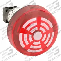 WERMA Buzzer: 24V DC, 1 15/16 in Overall Wd, 2 29/32 in Overall Lg, 2 29/32 in Overall Ht, LED (MPN 15010055). Key specifications — Features: Low Power Consumption for PLC Control; Manufacturer Part Number: 15010055; Brand: WERMA; Connection Type: Screw Terminal; Mounting Location: Wall Mount; Operating Voltage: 24V DC.