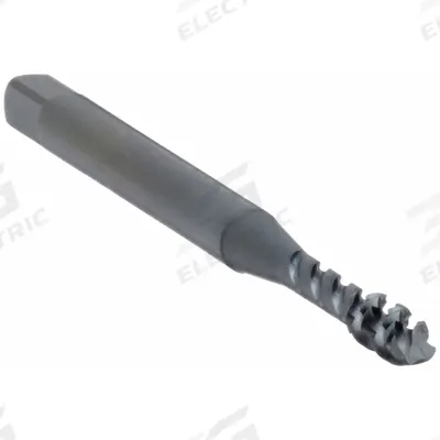 OSG Spiral Flute Tap: #5-40 UNC, H2 / 2B-3B, 3 Flute - General Purpose Spiral-Flute Taps