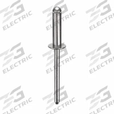 APPROVED VENDOR Blind Rivet,1.684" L,0.188" dia,PK250: Inch, 1 11/16 in Overall Lg, 3/8 in Body Lg - Domed-Head Blind Rivets
