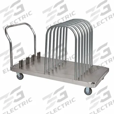 QUICK DAM Flood Gate Cart: 30 in Overall Ht, 60 in Overall Lg - Accessories for Doorway Flood Barriers