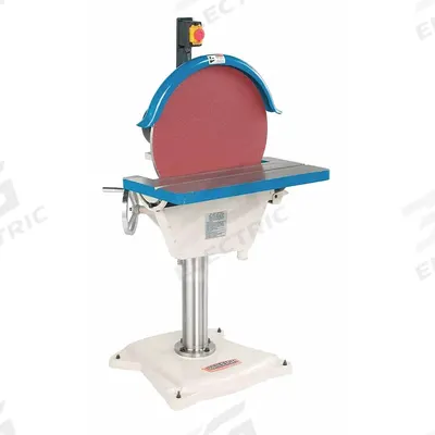 BAILEIGH INDUSTRIAL Disc Sander: For Metal, 230V, Single-Phase, 2 hp, 20 in Dia - Floor Standing Disc Machines