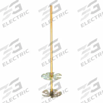RUST-OLEUM Paint Mixing Paddle: Concrete, 3 1/2 in Shaft Dia., 16 in Lg, 16 in Head Lg - Coating Mixer Attachments