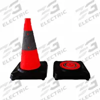 Traffic Cone: MUTCD, 18 in Cone Ht, Orange, Engineer, Nylon, Blank, 4 lb Base Wt (MPN 17714-1-18). Key specifications — Base Color: Orange; Brand: MUTUAL INDUSTRIES; Cone Material: Nylon; Legend: Blank.