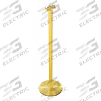 GLARO Umbrella Bag Holder: 6 in Overall Wd, 43 in Overall Ht, Satin Brass, Freestanding, Two-sided (MPN FVBS11BE). Key specifications — Brand: GLARO; Finish: Satin Brass; Holder Style: Two-Sided Capacity.