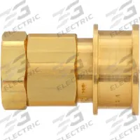 SNAP-TITE Hydraulic Quick Connect Hose Coupling: 3/8 in Coupling Size, Brass, Nitrile, Female NPTF (MPN BVEAC6-6F). Key specifications — Body Material: Brass; Seal Material: Nitrile; Brand: SNAP-TITE.