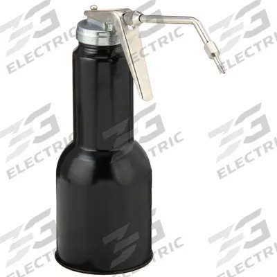 LUBRIMATIC Adhesive Gun: 16 fl oz Capacity, Black - Adhesive Guns