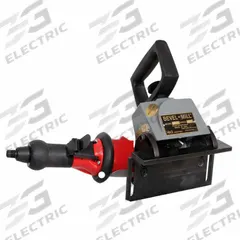 HECK INDUSTRIES Air Beveler for Metal Plate: 1/8 in Min. Thick, 15° to 45°, 3/16 in Max. Bevel Wd (MPN 3000). Key specifications — attr216698: 4 cfm; attr216703: 15° to 45°; attr216693: HECK INDUSTRIES.