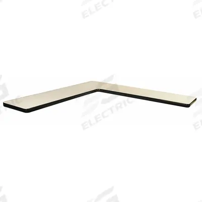 PRO-LINE Cantilever Shelf: 48 in Overall Wd, 18 in Overall Dp, Beige, Steel, Laminate - Shelves for Workbenches