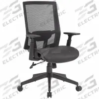 BOSS Office Chair: Ht, Black, Mesh Material, 23 1/2 in Back Ht, 19 1/2 in Seat Wd, 18 1/2 in Seat Dp (MPN B6044). Key specifications — attr982877: Black; attr982913: Yes; attr982865: Black; attr982870: BOSS; attr982901: Black.