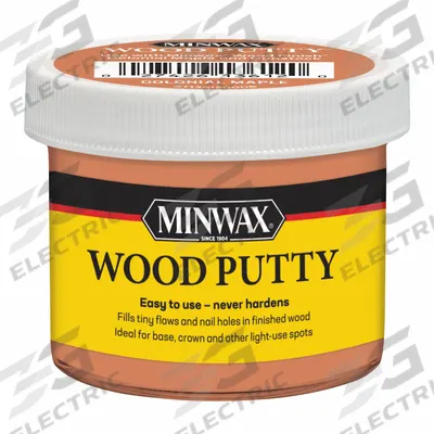 MINWAX Wood Putty: Wood Repair, 3.75 oz Container Size, Pail - Wood Repair Putties