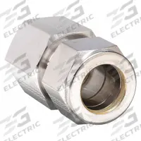 PARKER Compression Fitting Adapter: 5/8 in OD x 1/2 in Pipe Fitting Size, Compression x FNPT (MPN 10FSC8N-316). Key specifications — Compatible Fitting Brands: Parker A-LOK; Brand: PARKER.