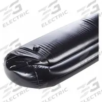 PIG Water Activated Flood Barrier: Fresh Water/Saltwater, 1/32 in Overall Ht, 38 in Overall Wd (MPN PLS2010). Key specifications — Color: Black; Bag Material: Polypropylene; Brand: PIG; Closure: Screw-On; Fill Style: Ballast Required; For Water Salinity: Fresh Water.