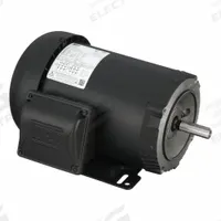 WEG General Purpose Motor: C-Face/Rigid Base Mount, Totally Enclosed Fan Cooled, 3/4 hp, 1,175 RPM (MPN .7512ES3E56C-S). Key specifications — Brand: WEG; Nameplate Voltage @ 60 Hz: 208-230/460V AC; Full Load Current @ 60 Hz: 2.96-2.68/1.34 A; Nameplate RPM @ 60 Hz: 1,175 RPM; Motor Enclosure: TEFC.