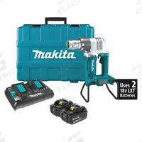 MAKITA Shear Wrench Kit: 2 Batteries, 1 Charger, 3/4 in_5/8 in_7/8 in For A325 Bolt Size Capacity (MPN XTW01PT). Key specifications — attr1170994: (2) 5.0 Ah.