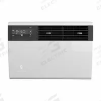 FRIEDRICH Window Air Conditioner: 350 sq ft – 400 sq ft, 9,400 BtuH Cooling Capacity, 115V AC, 5-15P (MPN KHVQ10B11A). Key specifications — Brand: FRIEDRICH; Voltage: 115V AC; Combined Energy Efficiency Ratio (CEER) Rating: 12.2; NEMA Plug Configuration: 5-15P; Special Features_Broad: Remote Control.