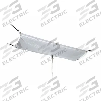 PIG Leak Diverter Tarp: 5 ft Lg, 16 in Wd, Straps Leak Diverter Mounting, Polyester/PVC - Under the Ceiling Leak Diverters