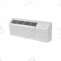 PERFECT AIRE Packaged Terminal Air Conditioner: 400 sq ft – 500 sq ft, 12,000 BtuH, 208/230V AC (MPN 4PTC12A-HE-5.0). Key specifications — attr1147912: 208/230V AC; attr1147921: PERFECT AIRE.